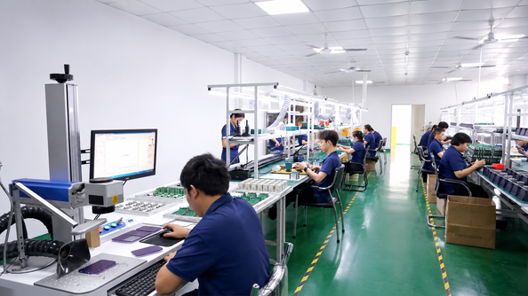Shenzhen Jutai Comm Co., Ltd. lini produksi pabrikan