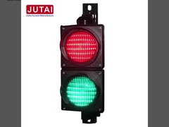 JD312HF-C LED 2 Lampu Sinyal Lalu Lintas Untuk Pengendara Berjalan kaki Konsumsi Daya Rendah