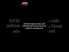 Gerbang penghalang motor tanpa sikat DC dengan pengontrol wifi