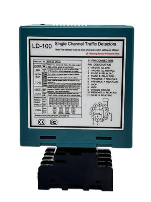 Beli 15-2000 μH 100-240 VAC Single Channel Loop Detector Untuk Deteksi Keamanan Penghalang Boom yang Tepat pembuatan online