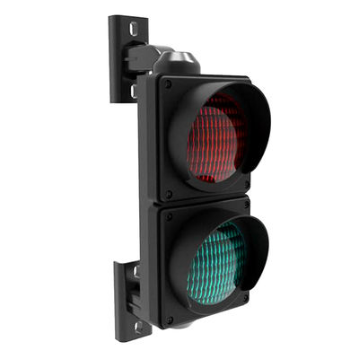 Lampu sinyal lalu lintas LED 210mm hemat energi Perawatan rendah