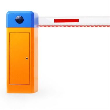 Gerbang penghalang lalu lintas keamanan otomatis cerdas dengan indikator sabuk LED