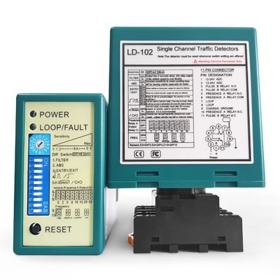 High-Performance Vehicle Loop Detector Single Channel Respon Cepat & Dapat Diandalkan