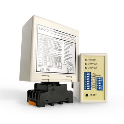 Dual Channel Traffic Loop Detector Count Klasifikasi CE/FCC Certified Package Ukuran 136*86*52 mm Channel Dual Channel