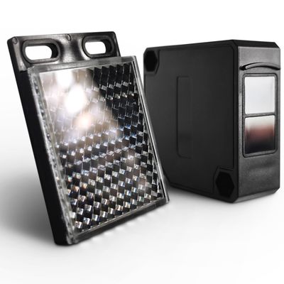 JUTAI IRR-7R Reflective Photocells 7m Infrared Safety Beam Sensor untuk Gerbang & Pintu Garasi