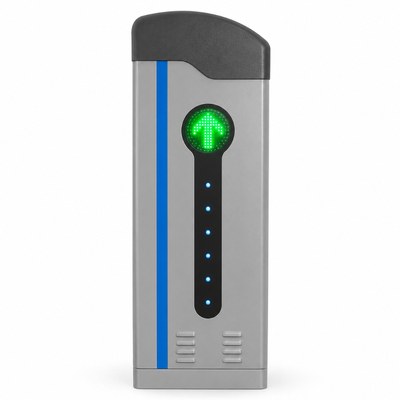 Gerbang penghalang parkir dengan DC Brushless Motor RS485 Komunikasi dan Multiple Boom Arm Options untuk kontrol masuk kendaraan